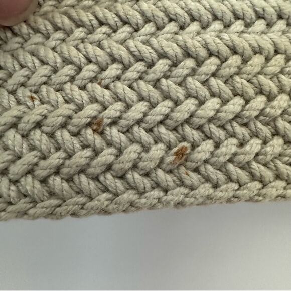 Eddie Bauer Men's Woven Braided Leather Buckle Belt - Picture 2 of 5